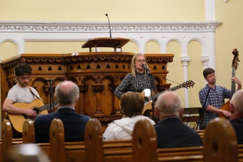 Eilidh Patterson brought her finely crafted songs to Riverside Church